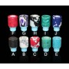 SKY BLUE TURQUOISE 510 DRIP TIP - 10 COLOR
